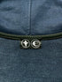 Leather Fleme Hoodie Zip Up